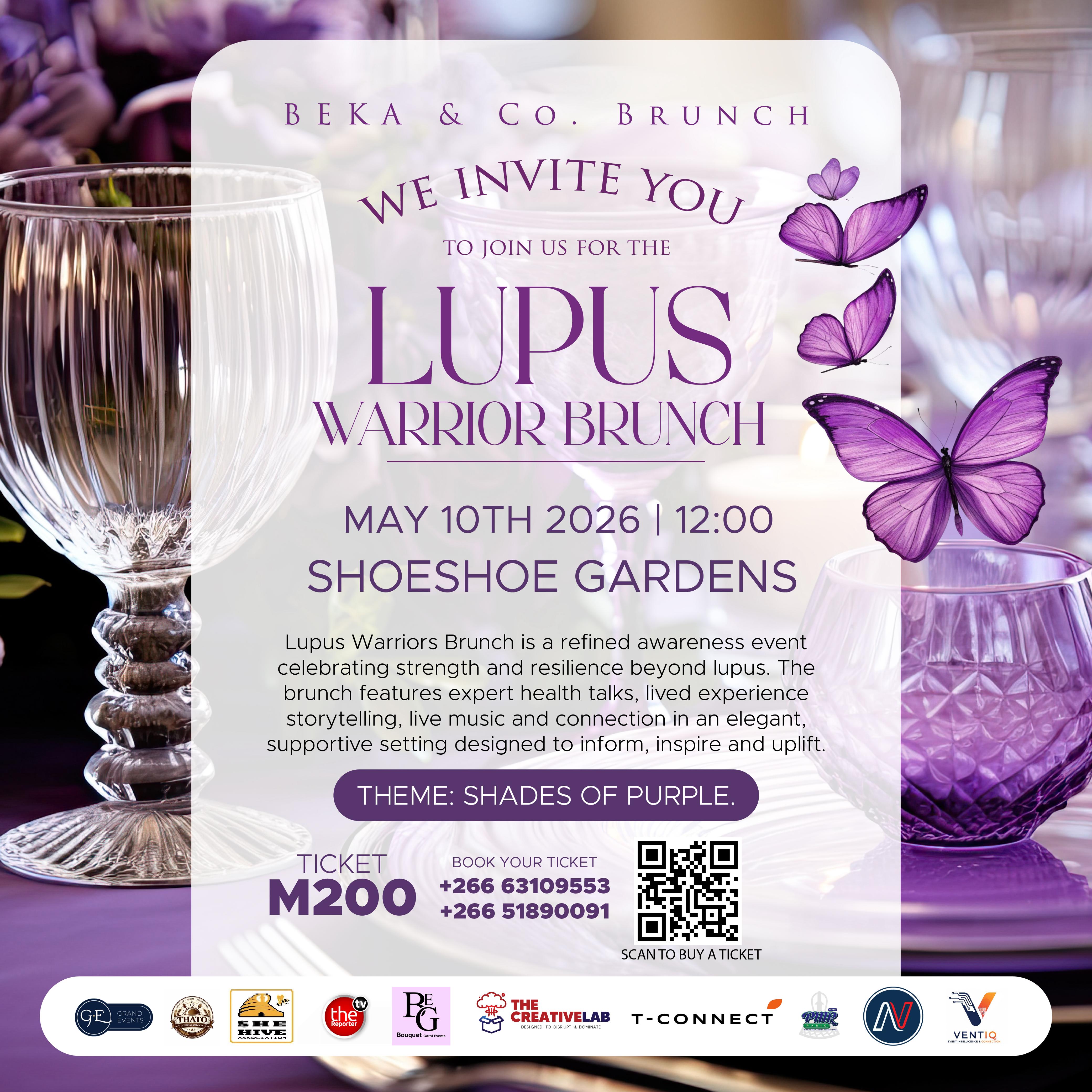 Lupus warriors awareness Brunch 